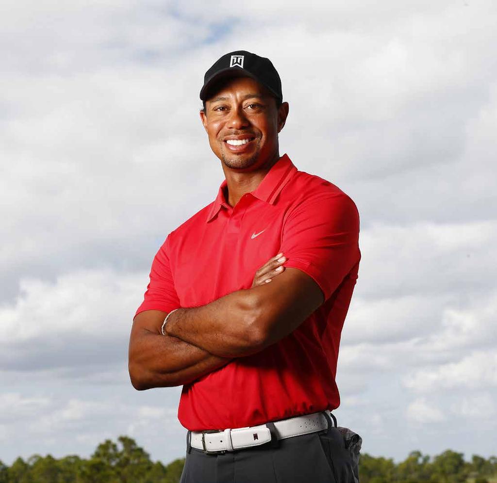 DESIGNED BY TIGER WOODS A GOLFING ICON Sporting legend, Tiger Woods, brings his proven design expertise to breathe life into the stunning Trump World Golf Club, Dubai,