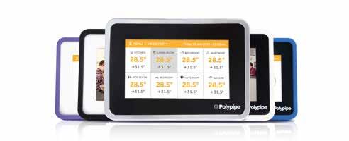 Room Temperature Controls Room Temperature Controls An extensive range of Polypipe Room Temperature Controls are available to complement each Polypipe Underfloor Heating system.