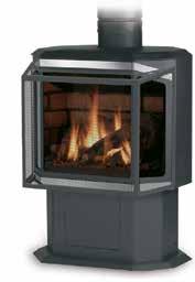 EPIC 33/40 The trim finish can change the overall presentation of your stove.