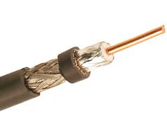 Coaxial Cable Coaxial cable RG8 Inner Conductor BC 2.75 Dielectric Foam PE 7.25 First Shield Second Shield TC Braid 95% Jacket PVC 10.30 Coaxial cable RG 8/U MINI Inner Conductor BC 19*0.