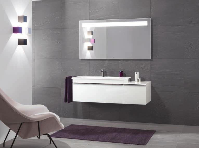 VENTICELLO Design the perfect line The design collection is offering two new highlights for the bathroom.