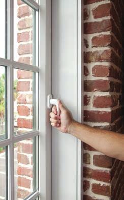 breeze, and offers easy egress in emergencies The sash locks