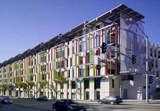 Parking structures should have an external skin designed to improve the building s appearance over the basic concrete