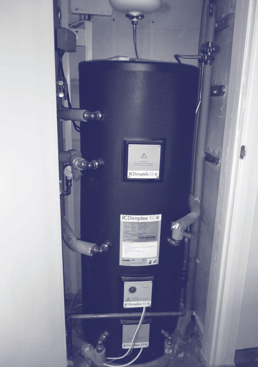 HOT WATER Although the heating and hot water are provided by the same tank, it uses two separate circuits of pipework so your heating water does not get mixed up with clean water for washing etc.