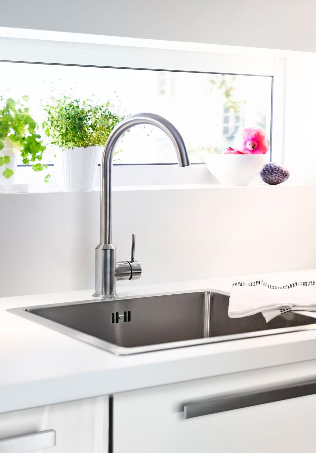 Buying guide worktops, sinks & taps All the products (shown here) may not be available at the store.