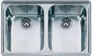 Stainless steel undermount sinks Franke Undermounts Package REECE PACKAGE INCLUDES + + + Harmony DRX 620 Chopping Board CB 523 Drainer Basket DB 425 Designer Wastes WK 057 Harmony DRX 620 800
