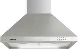 DESIGNED FOR LIVING stainless steel DAH6000 A stainless steel body combined with the power of a tangential fan system means this canopy rangehood looks superb and delivers outstanding performance.