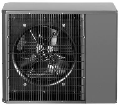 HC4H3 R -410A Ducted Horizontal Heat Pump (Three Phase) 3 to 5 Ton Energy Efficiency S Sound S 13--14.5 SEER/ 10.5--12.0 EER/ 7.7--8.