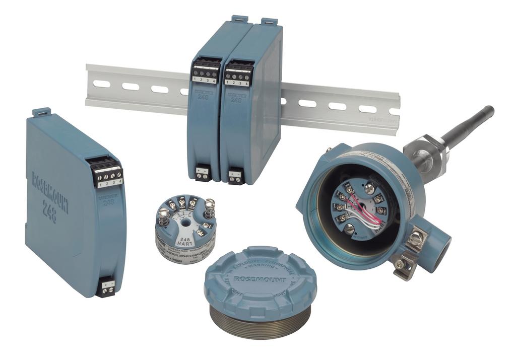 Standard transmitter design provides flexible and reliable performance in process environments.