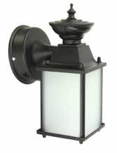 OUTDOOR COMMERCIAL INDUSTRIAL SPECIALTY RESIDENTIAL LED Medium Lantern WHITE BLACK ML4LS12MOLW ML4LS12MOLB ORDER CODE 76484 77029 Input