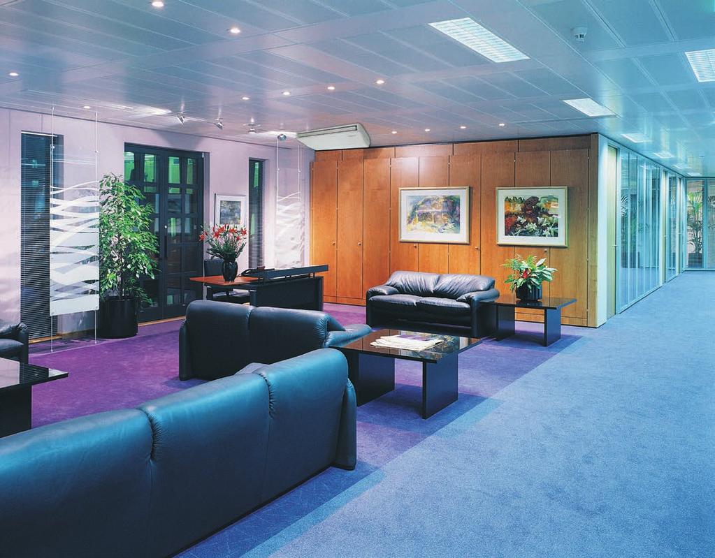 Ceiling Suspended PCA Series Ceiling Mounted A stylish, slimline indoor unit designed to provide comfort in large, open areas such as conference rooms or open plan offices - Mitsubishi Electric's