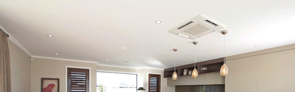 Classic SLZ Cassette Series Ceiling Mounted Compact and ultra quiet, our range of ceiling cassette systems are equipped with four-way airflow and cutting edge control.