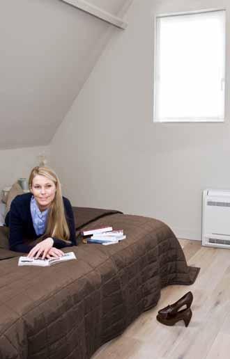 Instead of the leaving water circuit being switched on and off via a thermostat in a single master room, each heat pump convector can be directly wired to the Daikin Altherma indoor unit, the system
