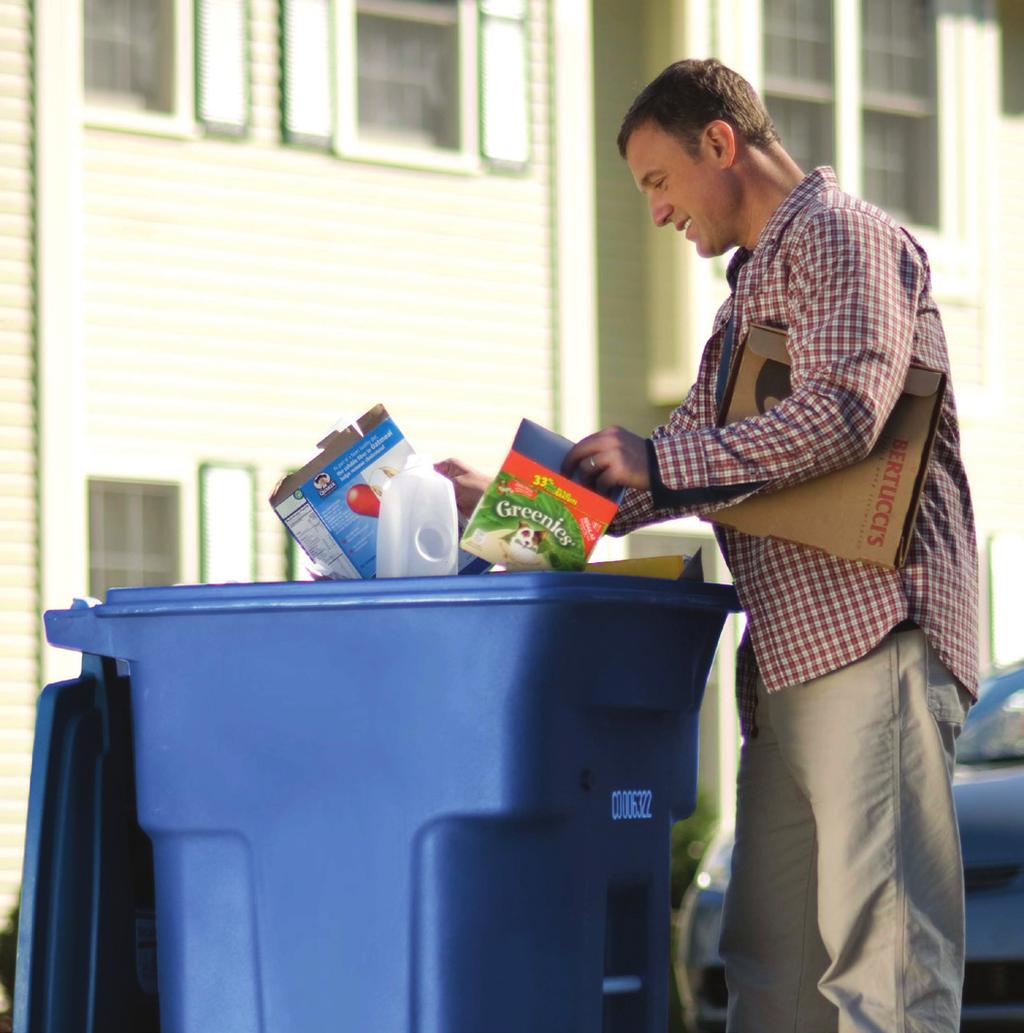 EARN REWARDS FOR RECYCLING WITH THE RECYCLEBANK PROGRAM WHAT IS RECYCLABLE?