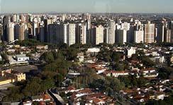 high-density development away from the city center allowed Curitiba to retain its historic