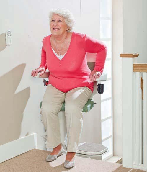 it easy to call the stairlift wherever you are. 2.