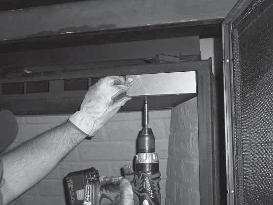 E. Adjust the Vertical Baffle If the vertical run height is more than 12 feet, it may be necessary