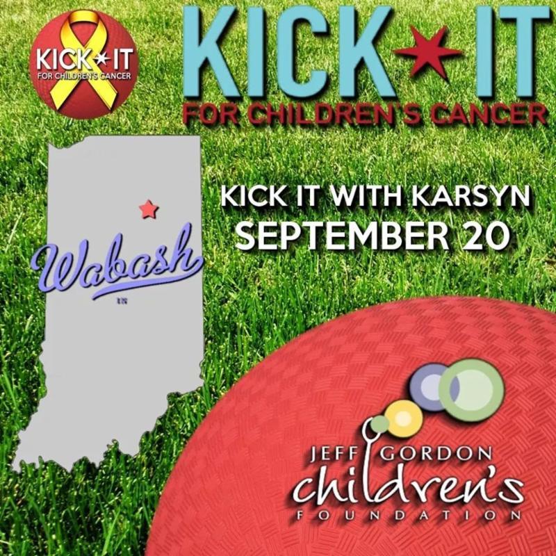 9/18/2014 News from Wabash County Chamber of Commerce For information,please visit Kick It with Karsyn or http://bit.ly/karsynkickball.