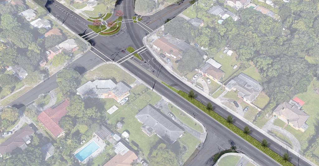 Proposed Improvements Benefits SR 916/NW/NE 135 th Street & NW 2 nd Avenue After Enhanced Crossing