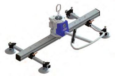 VacuMaster Eco for removing steel sheets from a drawer shelving system VacuMaster Eco H Application Horizontal handling of smooth and airtight workpieces without an external energy source For example