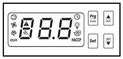 Basic Operations 5 6a 6c 2 3 4 1 6b 6d 1. Temperature Display: The temperature of the case is displayed here. When the case is in defrost mode, this display will read DEF. 2. When lit, this icon indicates the compressor is running.