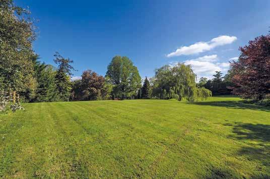 GARDENS AND GROUNDS Deerleap has a discreet entrance from the Village Green through remote controlled double gates, set into the 10 brick and flint walls which enclose the northern boundary of the