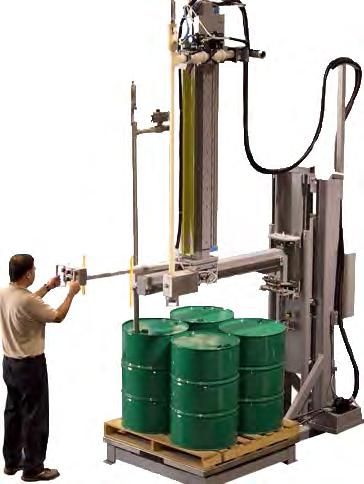 Palletized Drum Fillers Stand Alone Units Drum Filler