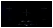 90cm Induction hob with touch 5 zone induction with power boost Minute minder and timer Digital power display with power settings plus boost Pan