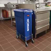 waste and recyclables, increasing worker productivity.