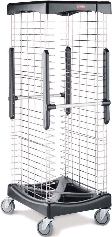 PROSERVE RACK SYSTEM THE PROSERVE SHEET PAN RACK FEATURES THE PANGUARD LOCKING BAR FOR ENHANCED PAN SECURITY. Encourage employee safety with user-friendly handles and protective bumpers.