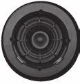 Profile 5 1 4" AIM In-Ceiling Profile AIM5 Three Flangeless Appearance Pivoting 5 1 4" Aluminum Woofer Pivoting 3 4" Aluminum Tweeter WavePlane Technology Bass and Treble EQ Switches Sensitivity: