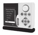 Mute and Backlit Level Indicators 8 Backlit Hard Key Configuration Buttons Built-In IR Receiver For Use with MZC System Controllers Fits Most