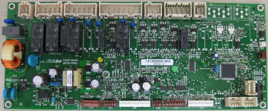 Function Power Control Board Power Control Board PCB 220-240 V AC input power supply, 5 V DC internal power supply, 8 bit re-programmable processor.