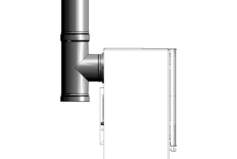 Installation Instructions 3.7 The following flue pipe is available to ensure safe installation: 3.9 Line up the cast top flush with the front and sides of the appliance.