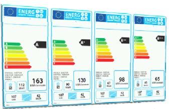 5. Televisions From November 2011 energy labels for TVs are mandatory for models entering the market.