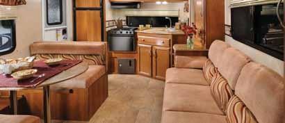 In addition to decorative laminates, OMNOVA Solutions also serves the recreational vehicle industry by
