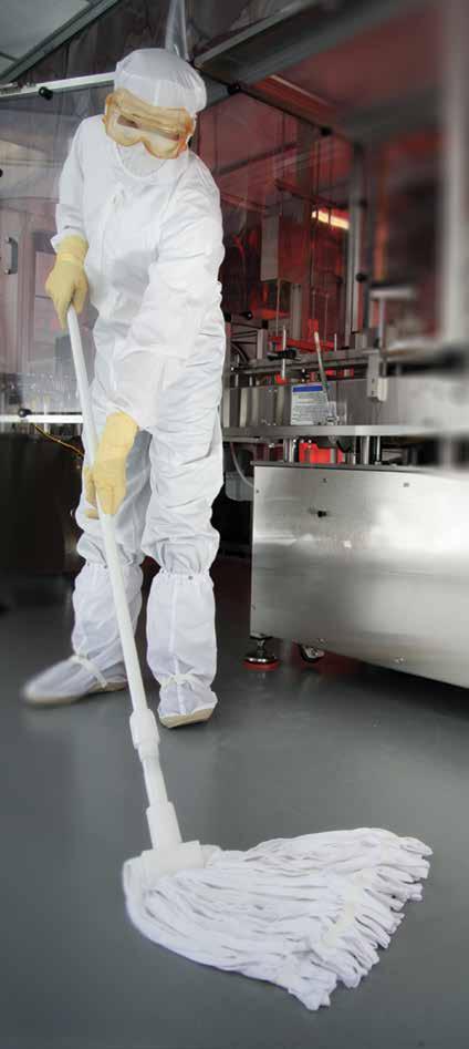 Table of Contents Application Guide... AlphaMop... Isolator Cleaning Tool... BetaMop...6 ClipperMop...8 Buckets...9 Bucket Systems... Putting the clean in cleanroom for 5O years.