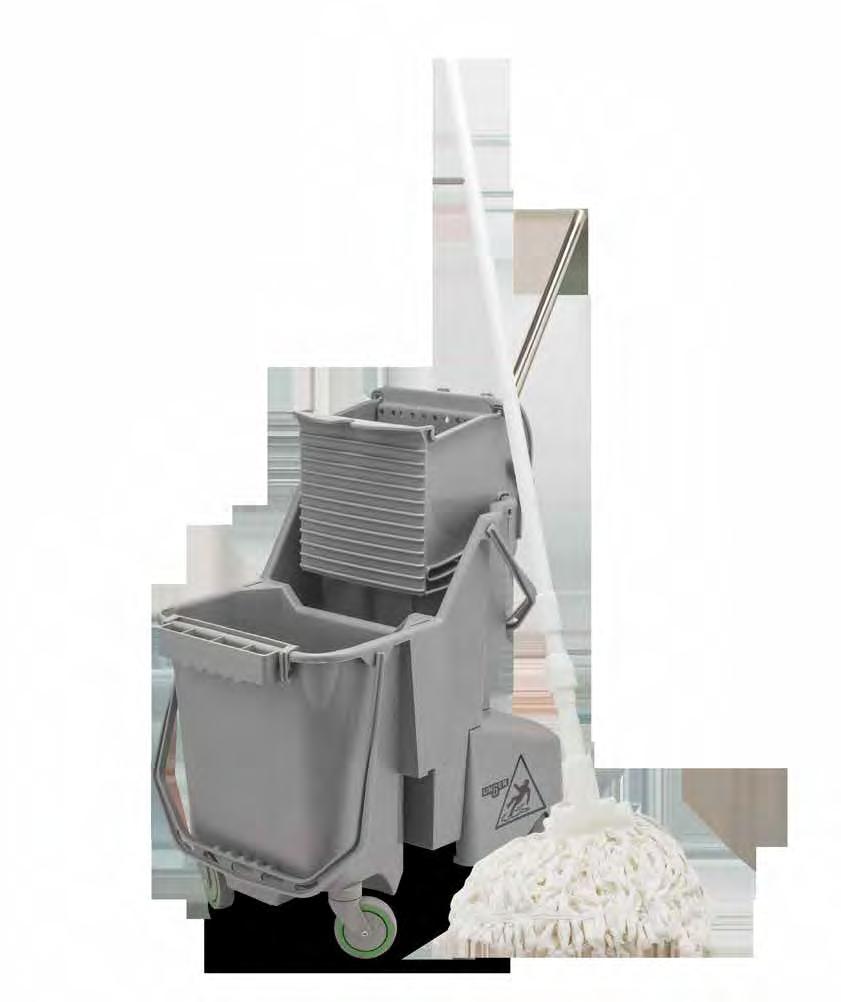MOP SYSTEMS GALLERY COMBINATION H () TX706 Dual Bucket Wringer () TX75