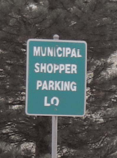 Specially designed directional signs should be placed in and near Downtown to direct residents, shoppers and visitors to