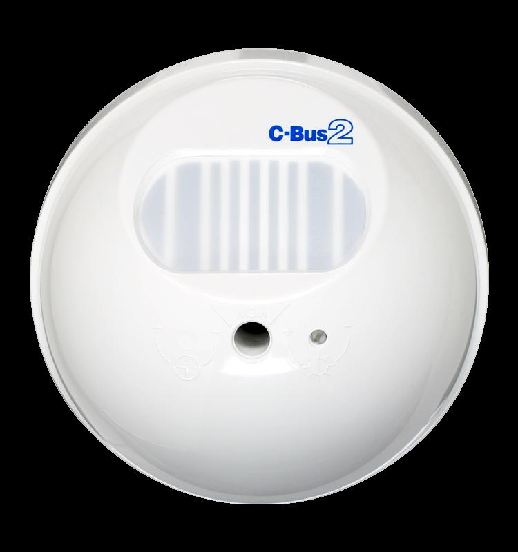 C-Bus Passive Infrared (PIR) Motion Detectors - Indoor Surface Mount Detect motion indoors with
