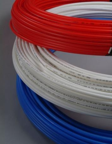 Why Zurn PEX? Zurn Pexutilizes the silanemanufacturing process to manufacture tubing sizes ¼ thru 2 in straight lengths and coils up to 1000 feet.