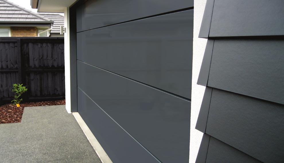 Powder coating is a process where our garage doors are covered with a polyester or epoxy powder, which is then heated to fuse into a protective layer.