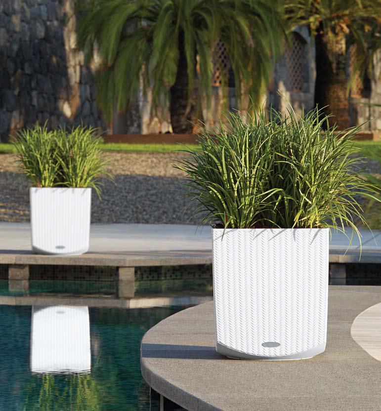 Lightweight Outdoor Self-Watering Planters We now offer a new range of self watering planters built specifically for balconies, Terraces, patio and courtyard situations.