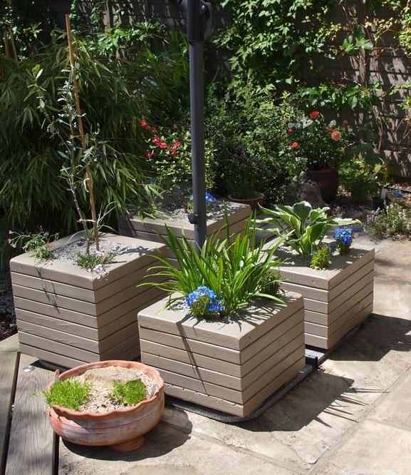 Larch Cube and Trough Planters We now offer a range of wooden cube and trough