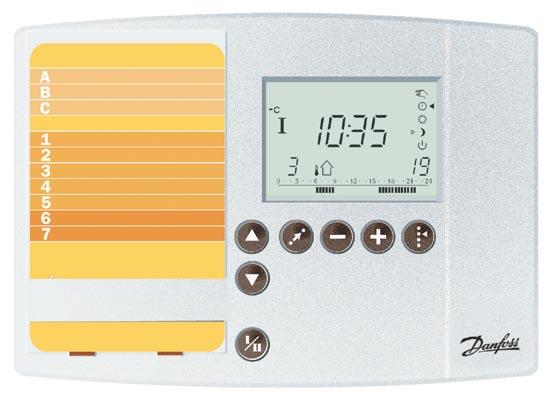 Installer and user section ECL Comfort 301 controller The ECL Comfort 301 controller is designed for the automatic temperature control of heating and domestic hot water.