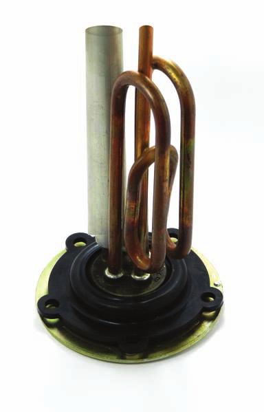 the Boiler s: opper with low Watt density, this ensures long-lasting heating eramic is