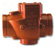 either a grooved or threaded inlet and outlet For use as a control valve in deluge, or single or double interlock preaction systems Can be reset externally without having to open a hand-hole cover to