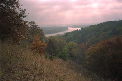 The MRRT will access the Pine Bend Bluffs Scientific and Natural Area and Spring Lake Park Reserve.
