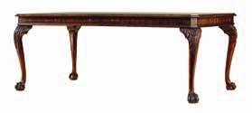 INDEX DINING TABLE 9400-20B Table Base 9400-20T Table Top W86 D52 H30 in. W218 D132 H76 cm. Top extends to W152 in. (386 cm.) with three 22 in. (56 cm.) apron leaves.