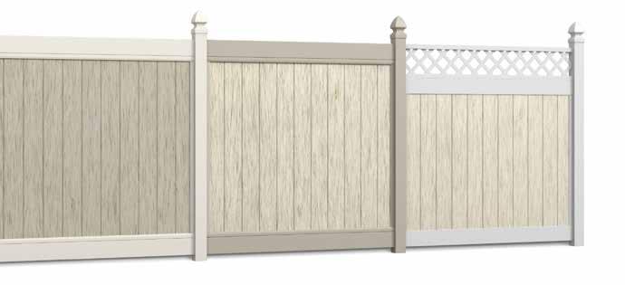 Our privacy fences are engineered for the ultimate